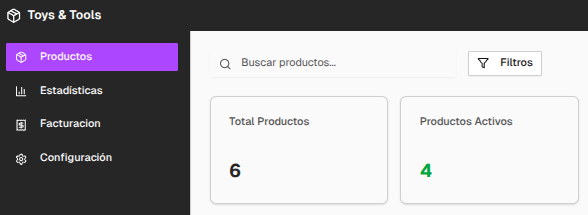 Toys & Tools - Sistema de inventario